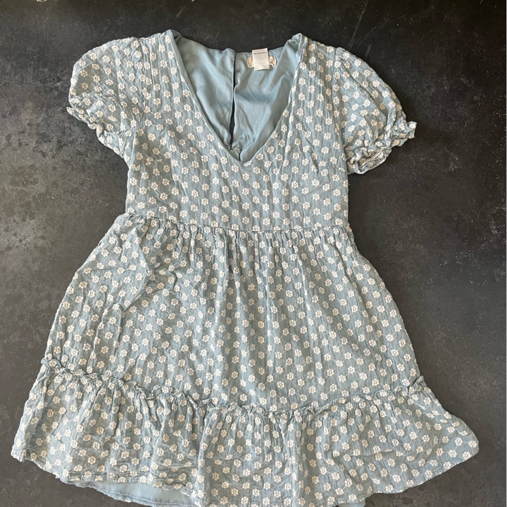 Altar’d state denim babydoll dress
